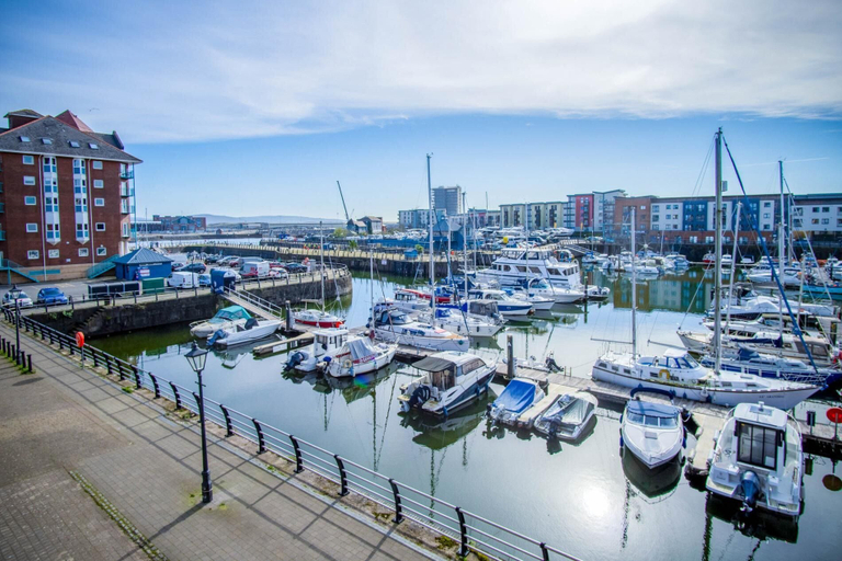 Water view 5, The Crows Nest - 1 Bed Apartment - Swansea Marina, Swansea