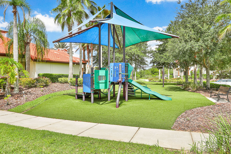 Children's area, Dog-friendly Home With Private Outdoor Pool, High-speed Wifi, and Central AC, Polk