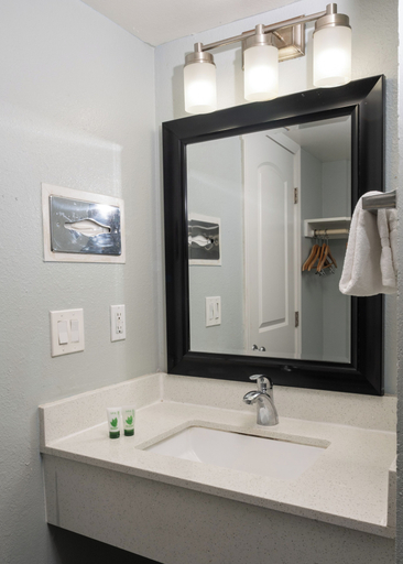 Bathroom 5, Sand Dollar Inn, Monterey