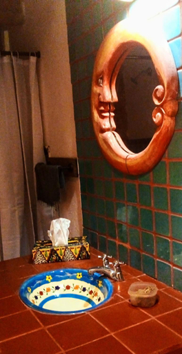 Bathroom 3, Hacienda Santa Rosalia B&B, Tepoztlán