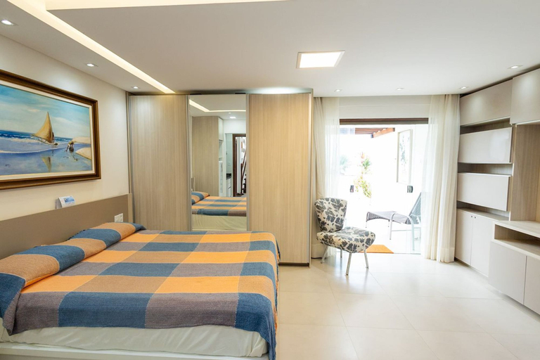 Room 3, Studio Beira-mar com Vista no Jardim Atl Ntico, Ilhéus