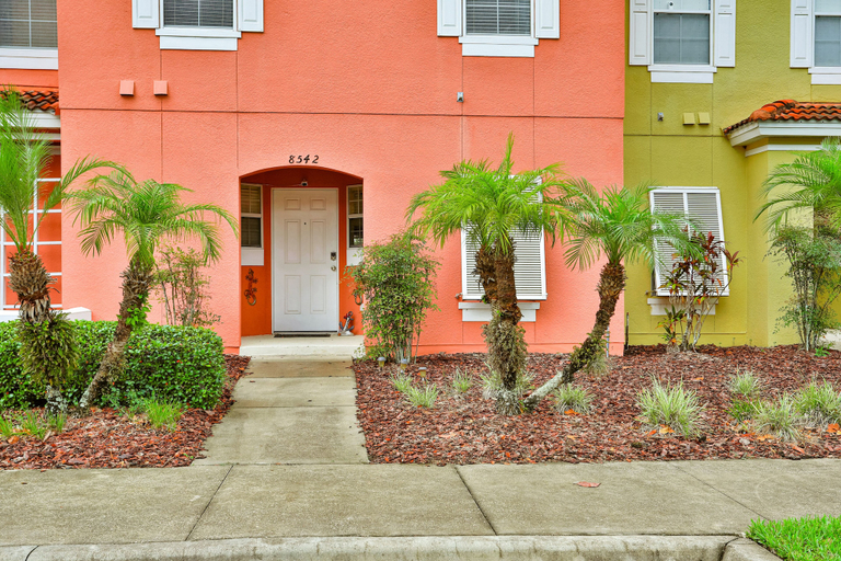 Exterior detail, Two-story, Dog-friendly gem Near Theme Parks With Pool, Central AC & On-site gym, Osceola