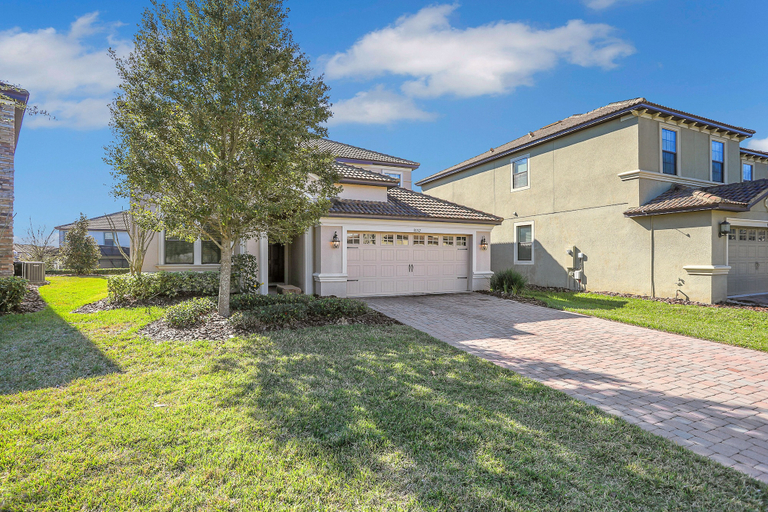 Exterior 2, Modern Townhome With Private Pool, hot Tub, Central AC, and Private Washer/dryer, Osceola