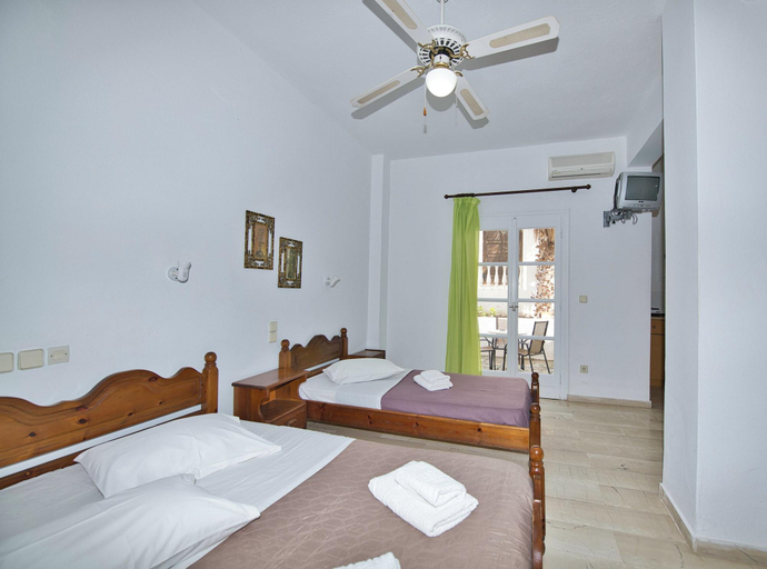 Bedroom 3, Ira Apartments, South Aegean