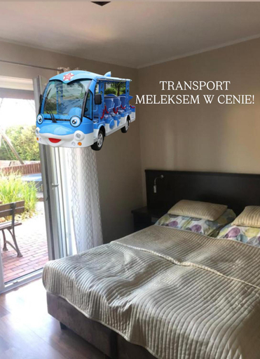 Bedroom 2, Pokoje Goscinne DRAGON Leba, Lębork