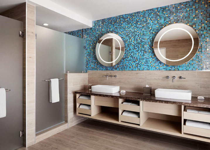 Bathroom 5, Pasadena Hotel Pool, Los Angeles