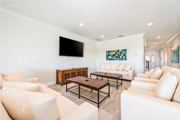 Living area 3, Stunning Home With Private Pool/pool Spa, Golf Course View, & Home Theater, Osceola