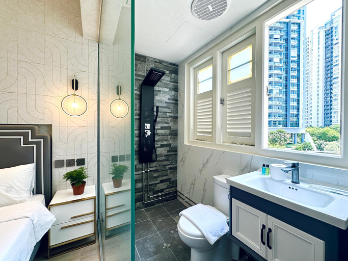 Bathroom 4, Kam Leng Hotel, Singapura