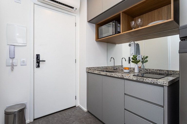 Private kitchen 2, Urbic Vila Mariana by Viva - Prédio com academia e coworking a passos da ESPM, Belas Artes e Metrô, São Paulo