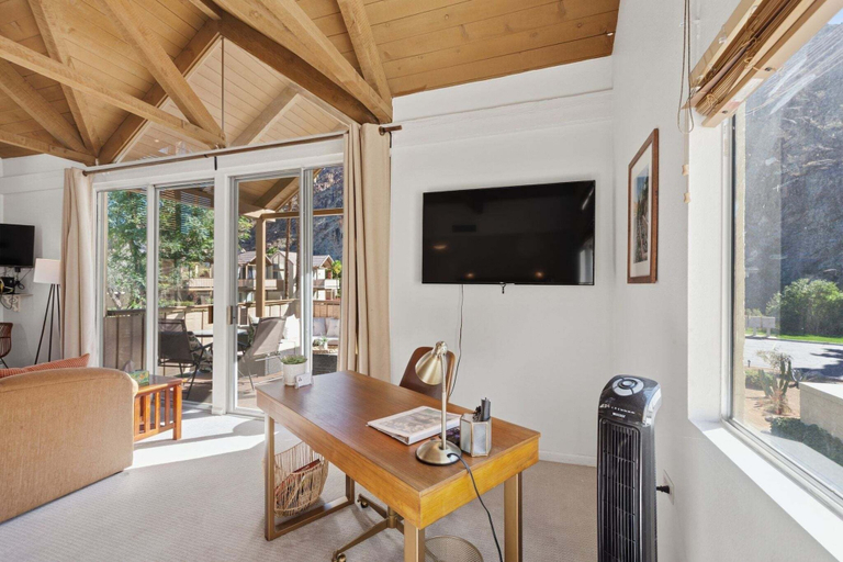Living area 4, Desert Escape With Private Balcony Condo, Riverside