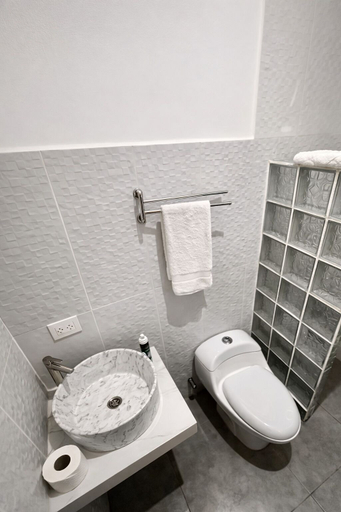 Bathroom 5, Hotel Amancay - Pool and Jacuzzi, San Cristóbal