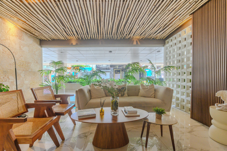 Lobby 4, Apartamento a pasos de la playa, Boca Chica