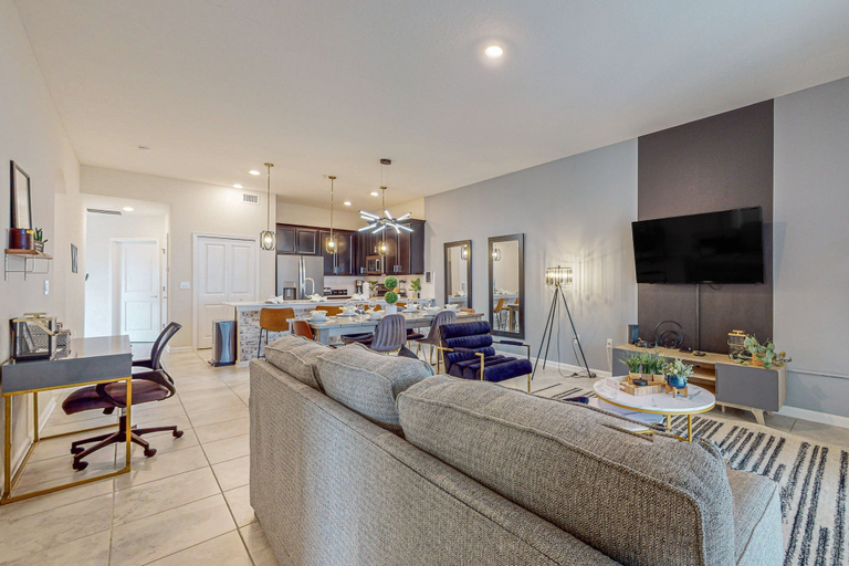 Living area 4, Spacious Townhouse With Private Patio and Resort Amenites, Osceola