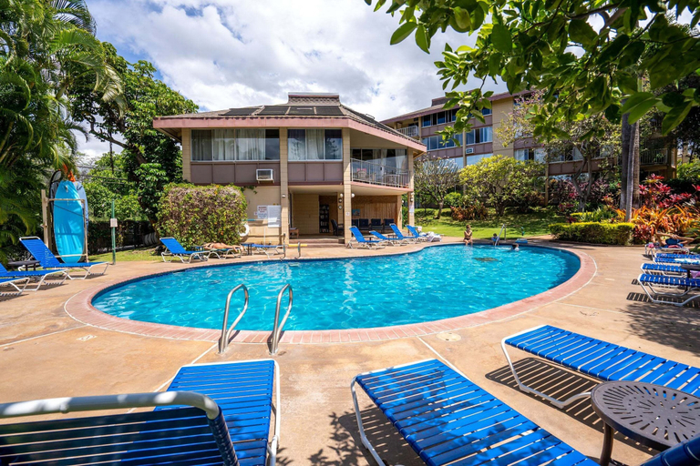 Pool 5, Haleakala Shores A-411 - Modern 2br/2ba, 2 King Beds, Sleeps 4, Split AC, Wi-fi, Maui