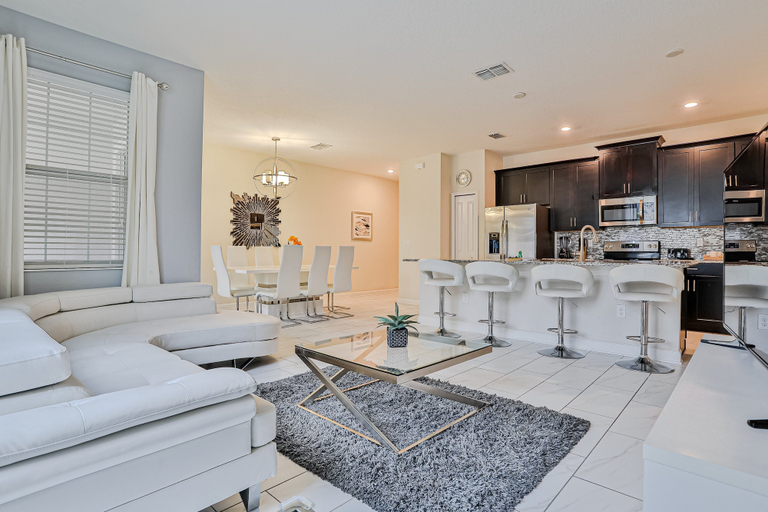 Living area 4, Modern Townhome With Private Pool, hot Tub, Central AC, and Private Washer/dryer, Osceola