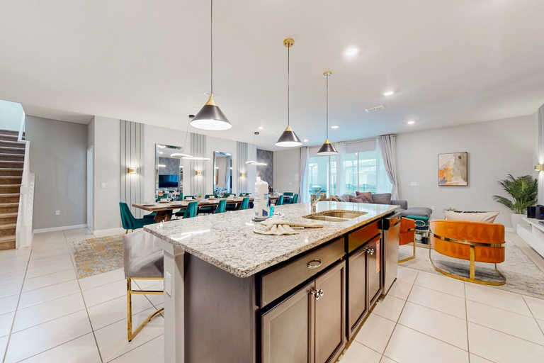 Interior, Inviting Family-friendly Home W/private Pool, Spa, Central AC, & W/D, Polk