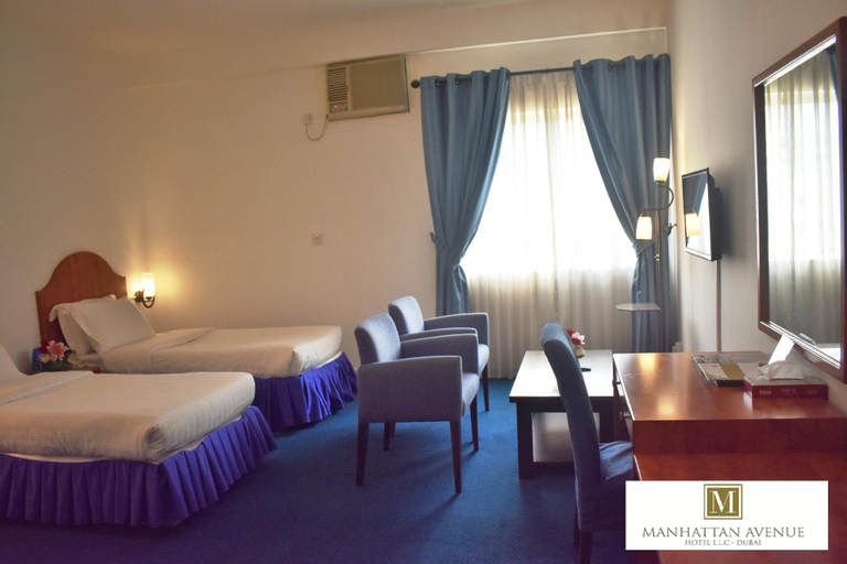 Bedroom 2, Manhattan Avenue Hotel, Dubai