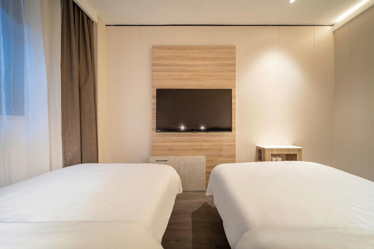 Bedroom 2, Hanting Premium Hotel Youjia Shanghai Nan Bund Dalian Road, Shanghai