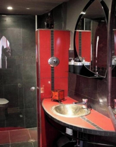 Bathroom 4, Riad Kantarell, Marrakech