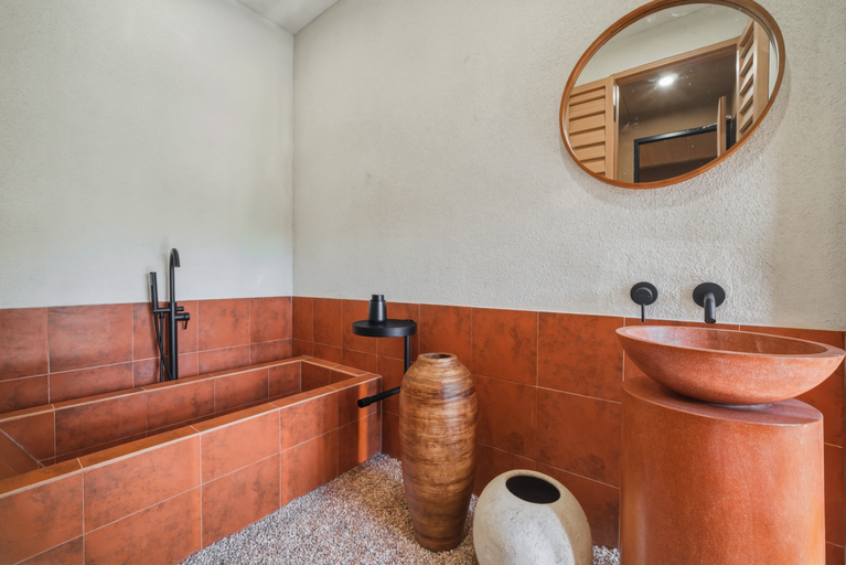 Bathroom 5, Redbrick Villa By The Feelas, Bandung