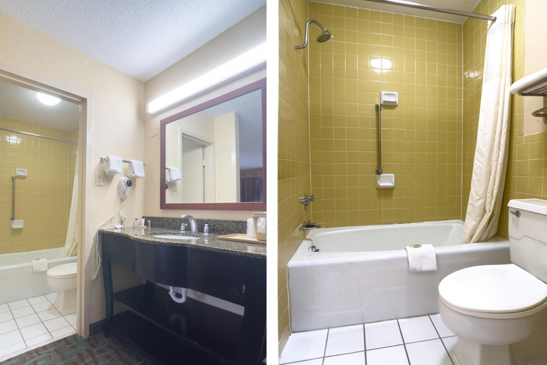 Bathroom 4, Travelodge by Wyndham Harriman, Roane