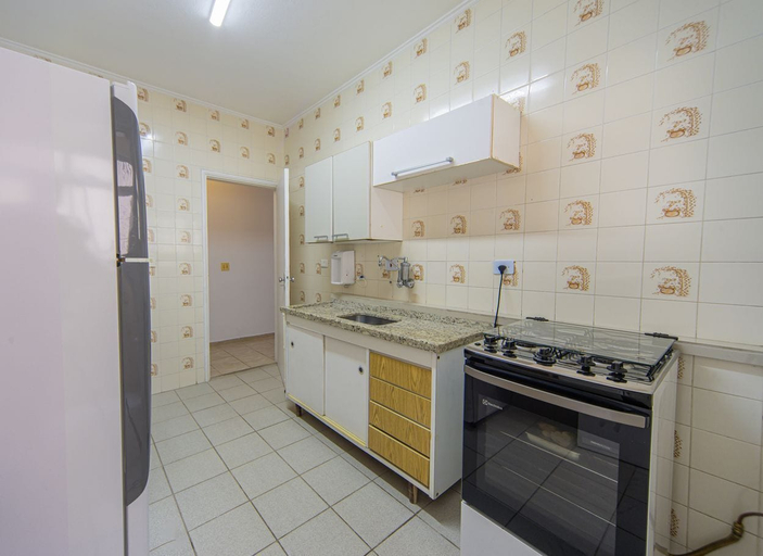 Room 3, Apartamento Para 6 Pessoas a 600m da Praia, Guarujá