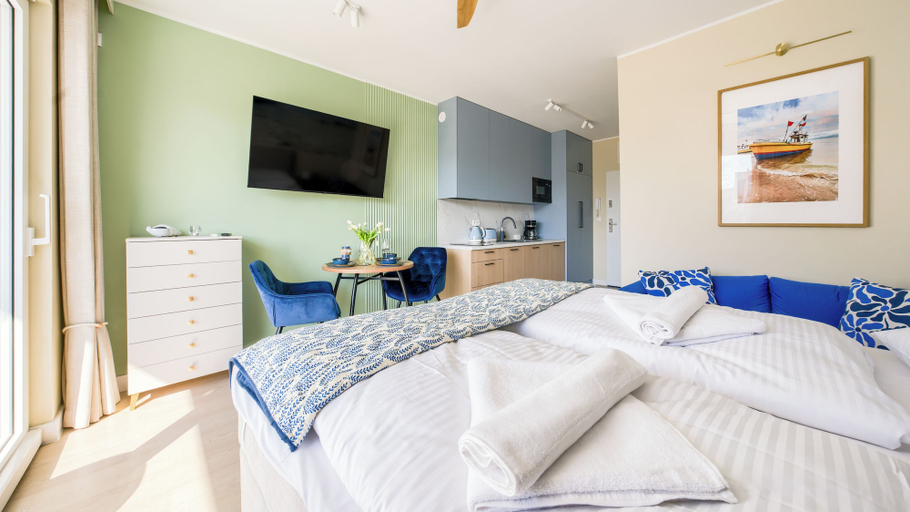 Room 3, Apartamenty Sun & Snow Klifowa 22 przy plaży, Gryfice