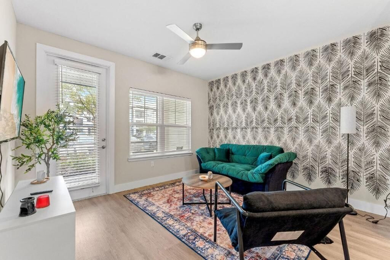 Living area, Pinnacle Apartments W Amenties by Heavenly Homes, Orange
