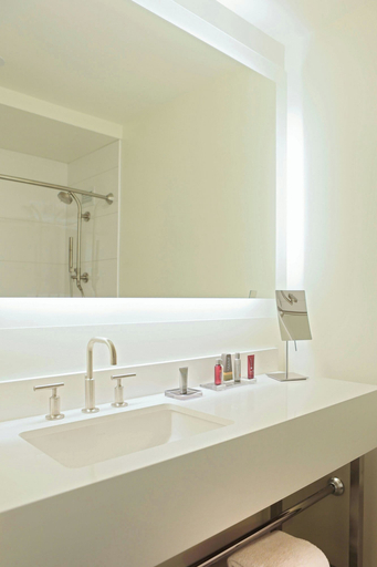 Bathroom 4, Chicago Marriott Downtown Magnificent Mile, Cook