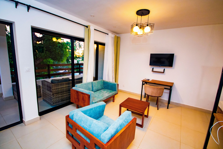 Living area 2, Villa Bako Hotel - Nosy Be, Diana