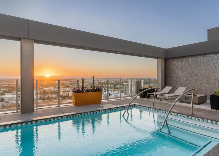 Pool, Boulevard Stays - Phoenix Convention Center, Maricopa