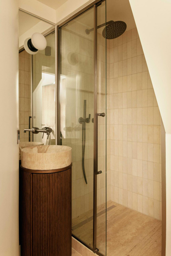 Bathroom 4, Cozy Apartment a/c 1BR/4P - Tuileries, Paris