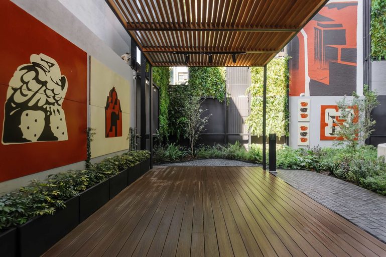 Room 4, w Modern Cozy 1BR w Terrace in Tabacalera, Mexico City