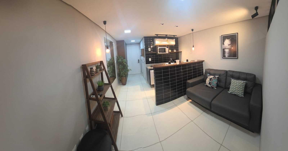 Living area, Laguna Beach Flat 216 by La Playa Stays, Ipojuca