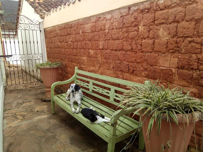 Terrace/patio, Antiquário e Pousada da Matriz, Tiradentes