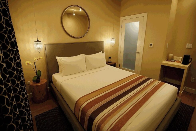 Bedroom 4, The Crescent Hotel, Los Angeles