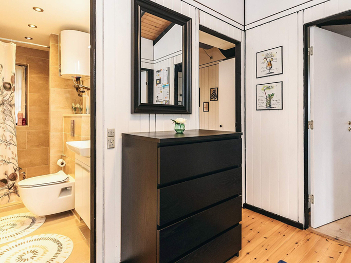Bathroom 3, Spacious Holiday Home in Væggerløse near Sea, Guldborgsund
