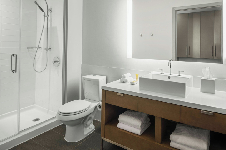 Bathroom 5, Element by Marriott Harrison - Newark, Hudson