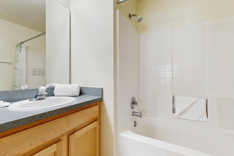 Bathroom 5, Cozy Home With Private Pool, Billiards, Central AC, Enclosed Yard, Polk
