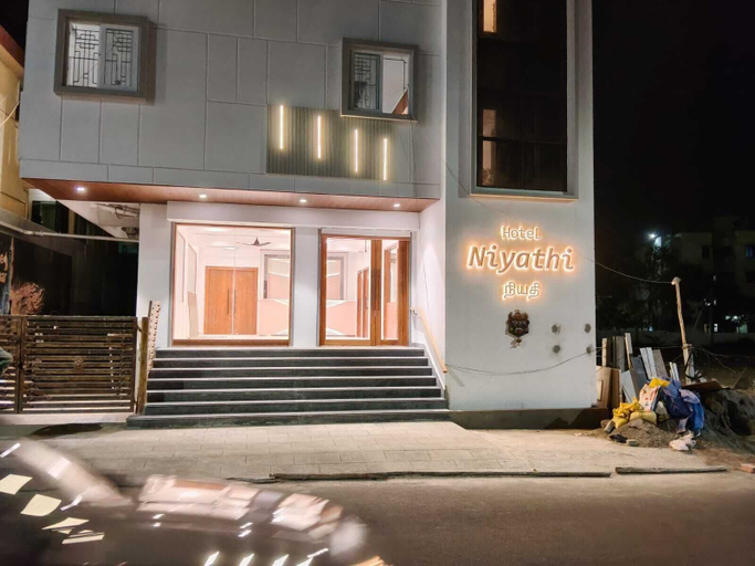 Exterior detail 2, Hotel Niyathi, Erode