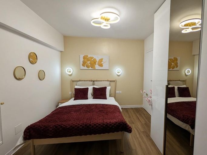 Bedroom 2, Calea Victoriei Gem - Ultracentral Apartment Properties- 1 and 2 Bedrooms, Municipiul Bucuresti