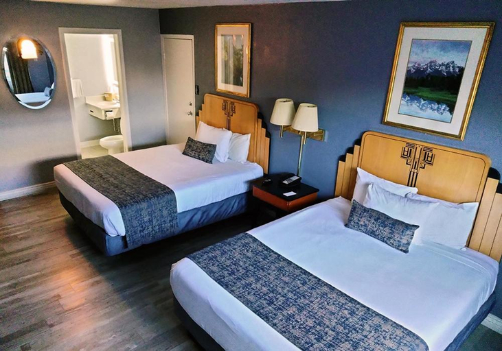 Bedroom 3, The Metropolitan Inn, Salt Lake