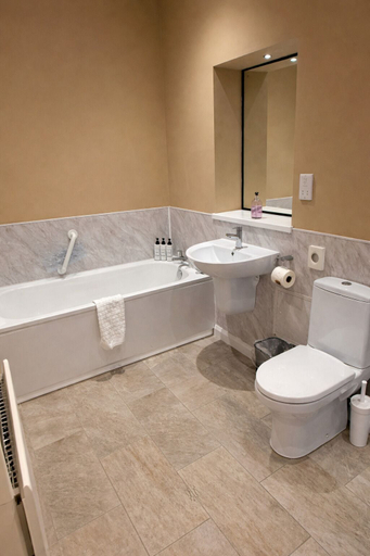 Bathroom 3, The Hedges Hotel, Causeway Coast and Glens