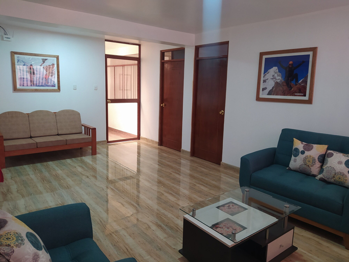 Living area, CASA TALIOS, Carhuaz
