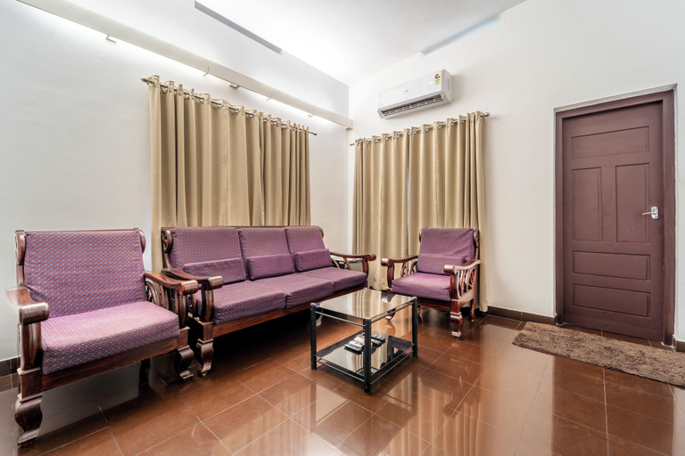 Living area, Alaya Stays 3BHK Riviera Residence Villa, Alappuzha