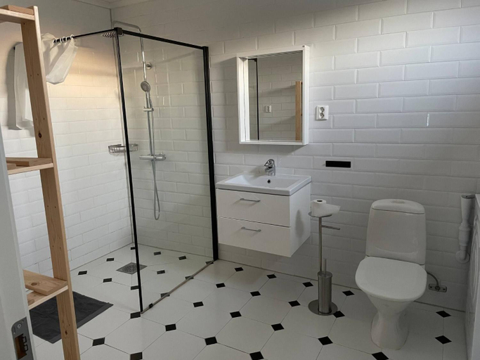 Bathroom, Cozy Modern Apartment in Skellefte - Perfect Retreat, Skellefteå
