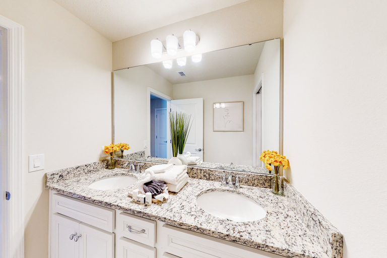 Bathroom 2, Exquisite Home With Pool, Pool Spa, Lazy River, Game Room, Firepit, & W/D, Polk