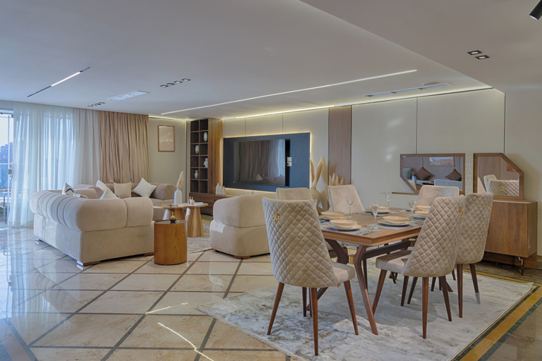 Dining 3, ALSAWAH 4BR Luxury Nile Residence, Giza