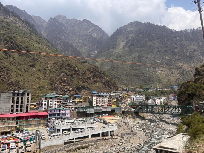 Mountain view, Omji Temple View Kharsali, Uttarkashi
