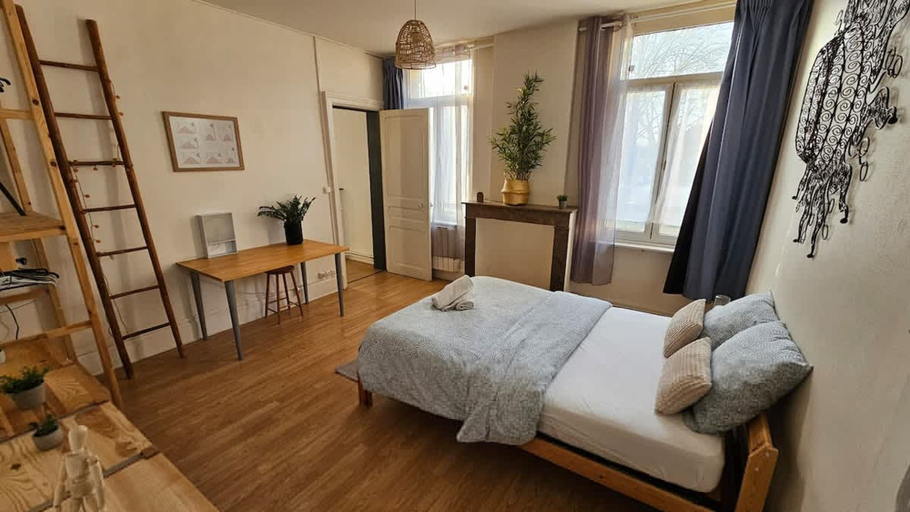 Room 5, Le Rietz 2 Appartement Spacieux et Lumineux, Pas-de-Calais